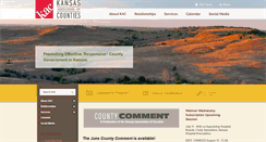 Desktop Screenshot of kansascounties.org