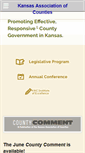 Mobile Screenshot of kansascounties.org